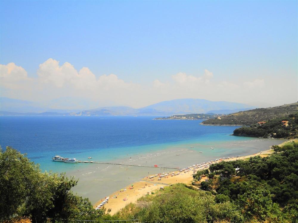 Dionysos Apartments Apraos Esterno foto